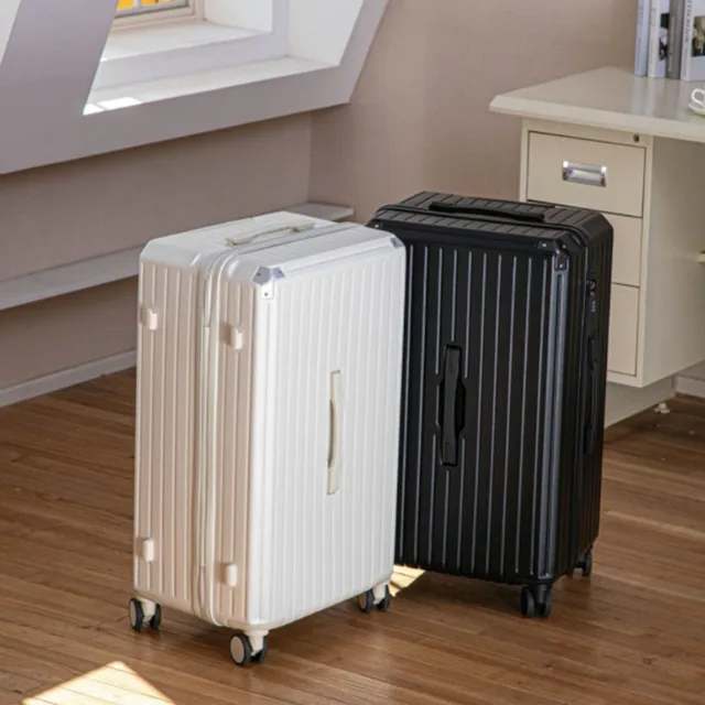 Hard Shell 4-Wheel Rolling Suitcase with Spinner Casters - Carry-On Luggage for Business & Leisure