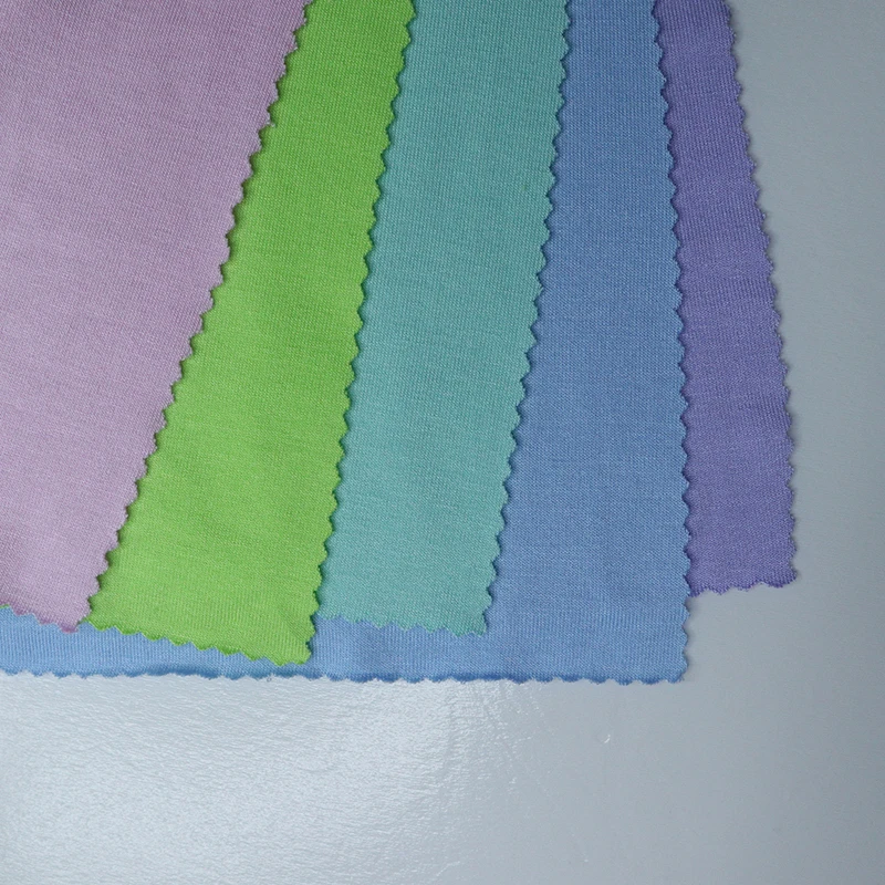 95% вискоза 5% спандекс искусственный завиток стрейчевая Джерси вихревая ткань для весны и лета