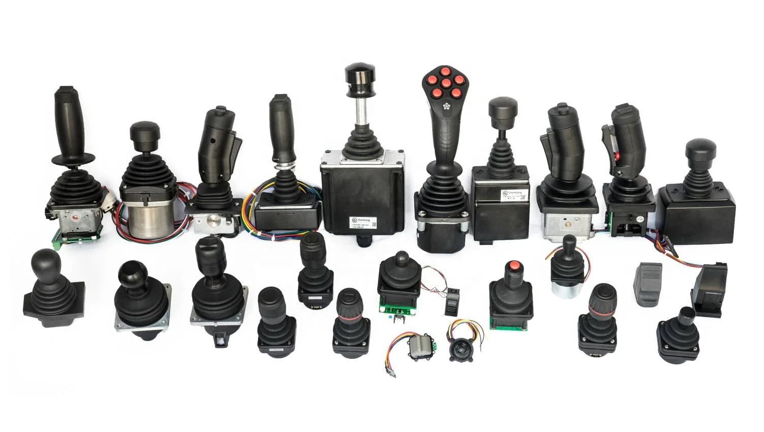 Hand Grip Industrial Joystick Control for Crane with Various Optional Connector