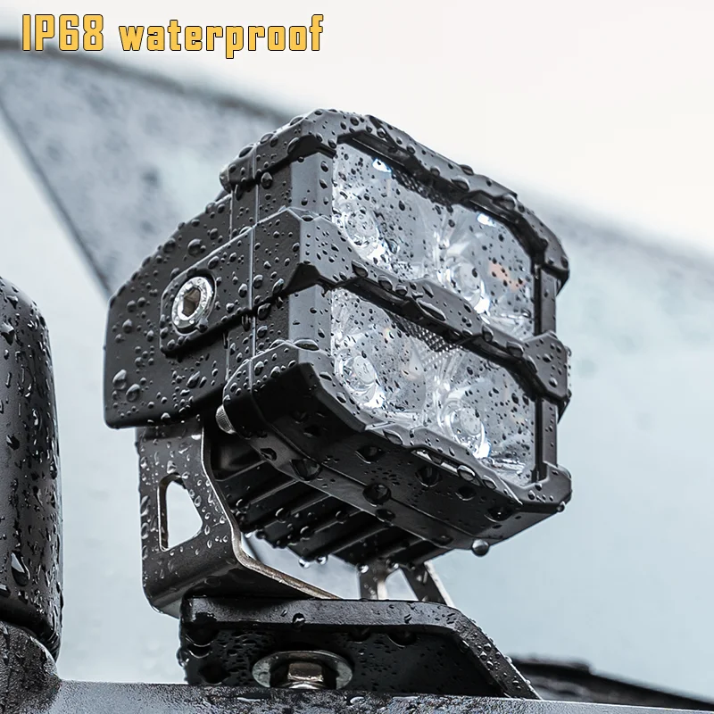 40W Versatile LED Work Lighting for Heavy Duty Vehicles Waterproof High-Intensity Truck Tractor Lights Hilux F150 Tacoma New