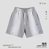 Pantalón corto gris claro