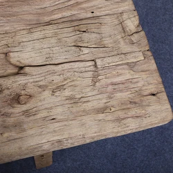 Деревенский натуральный стол для дивана из переработанного дерева