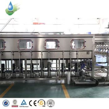 Fully Automatic 300BPH / 450BPH / 600BPH / 900BPH / 1000BPH 5 Gallon Water Filling Machine / 20 Liters Water Production Line