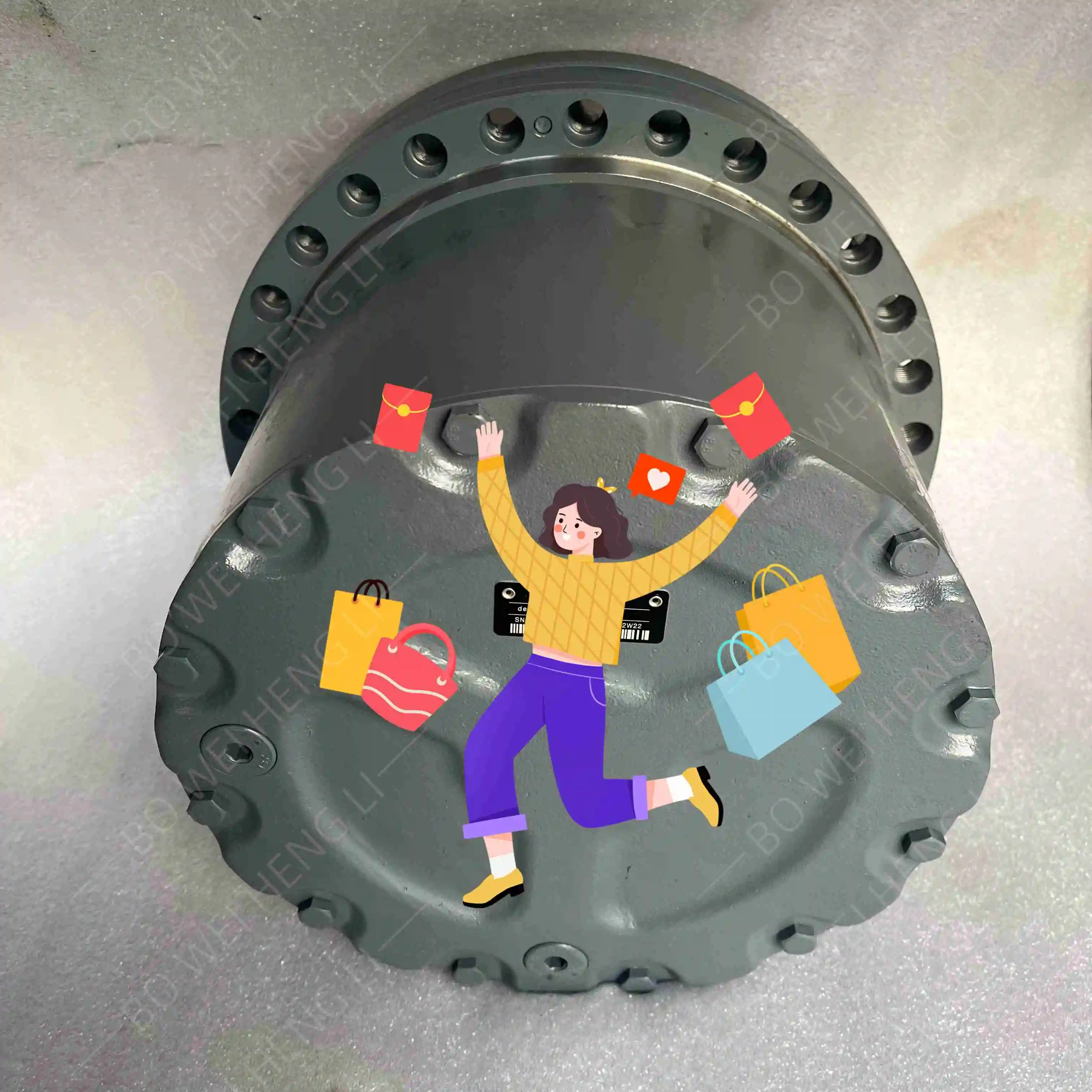 12801647 adn VOE12801647 travel gearbox For Volvo SD110 SD110B  