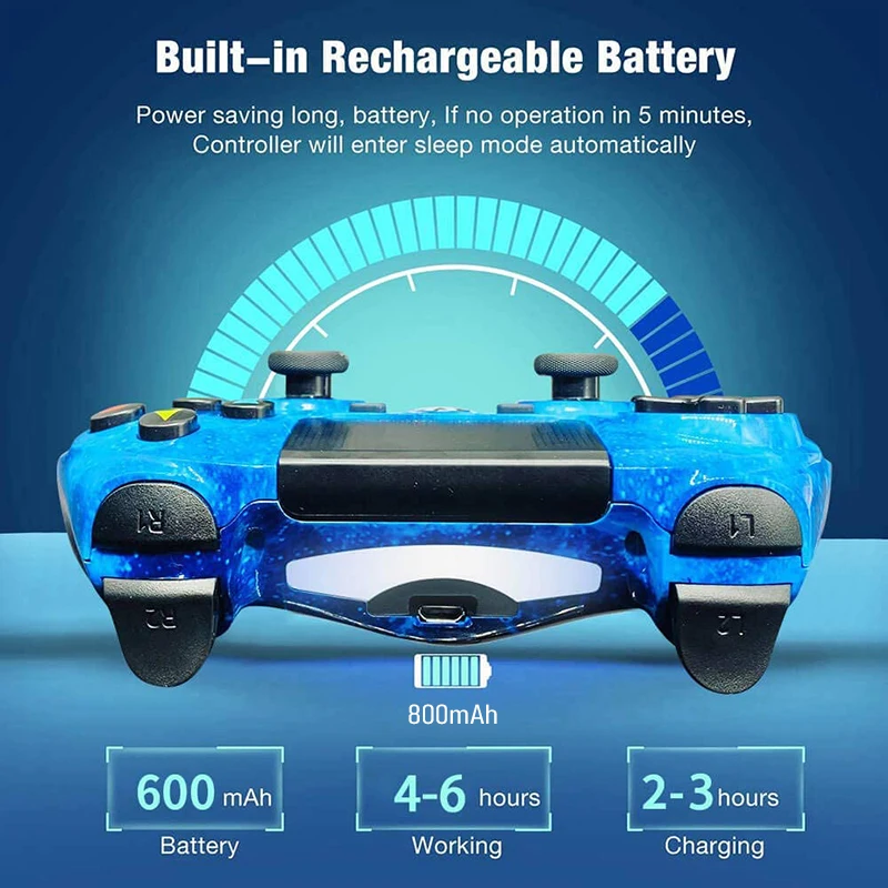 Game Controller Wireless Pro Remote Joystick Gaming Joypad Original Wireless for PS4 Gamepad for Sony Playstation 4