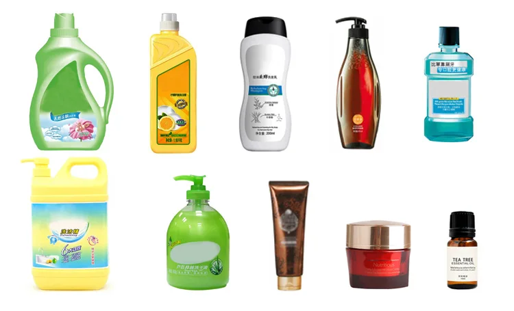 
 Полностью автоматическая линия разливочной машины для жидкого моющего средства с индивидуальным дизайном  