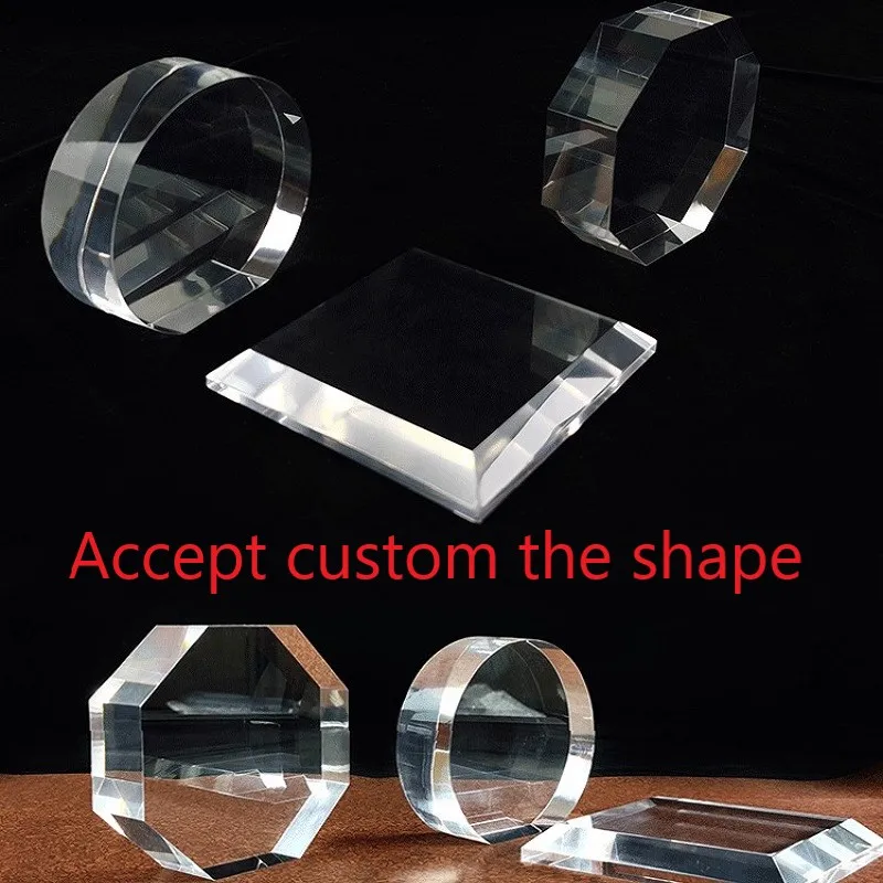 Custom Shape Acrylic Block Custom Shape Acrylic Block