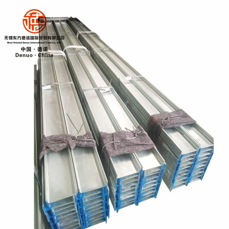 Wholesale Manufactured 300mm A36 Structural Steel H-Beam I-Beam Channel Bar with Welding Cutting Bending Services