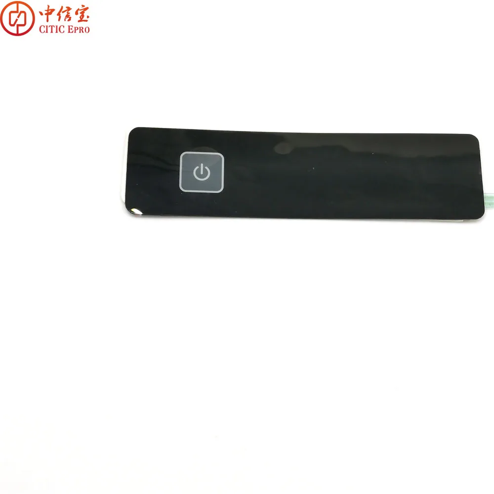 Single push button membrane switch for siemens