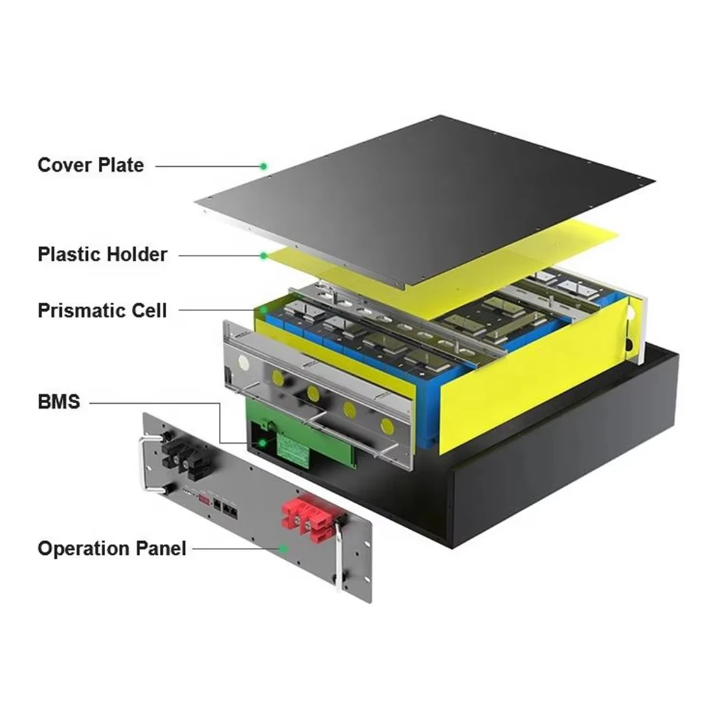 20Kw LiFePO4 Battery Server Rack Cabinet CAN 100Ah-400Ah Home Energy ...