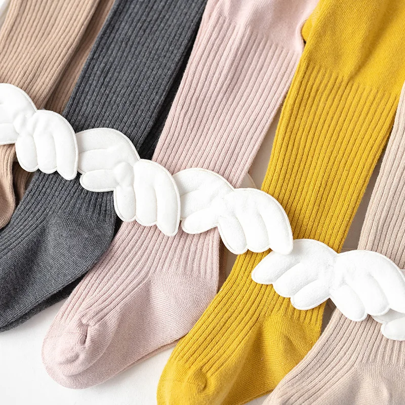 Весенние детские носки и леггинсы с крыльями ангела для малышей