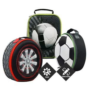 10 Inch Eco Bag Cooler Carry Cute Custom Animal Insulation Materials Children School Kids 3D Lunch Box for Kids