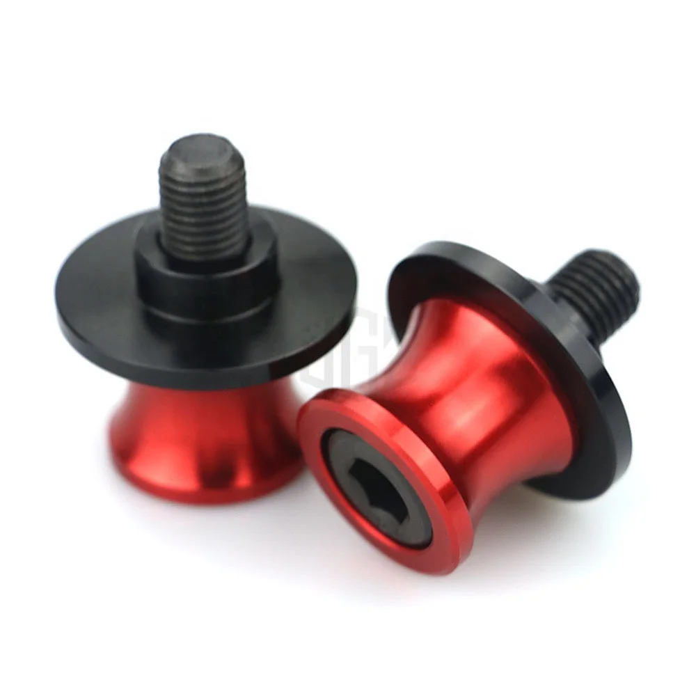 10MM Universal Motorcycle CNC Swingarm Spools Slider Stand Screws Accessories for Aprilia Yamaha Kawasaki Honda DUCATI Suzuki