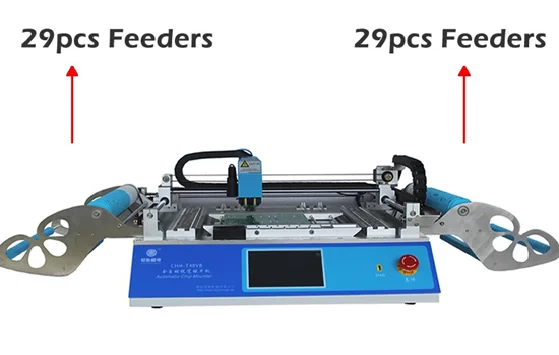 Escreva o forno da impressora e do Reflow e a máquina CHM-T48VB da picareta e do lugar apropriada para a produção de grupo pequena