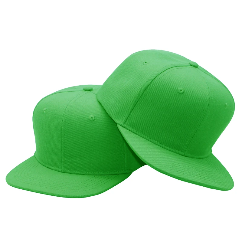Custom Blank Snapback Hats Caps 6 Panel 