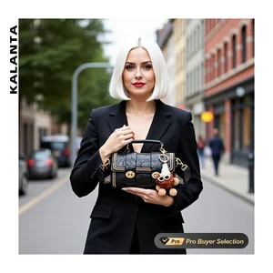 KALANTA Handbags Sale Gold Weekender Mini Clutch Womens Cheap Black red Orange Designer  PU Handbags