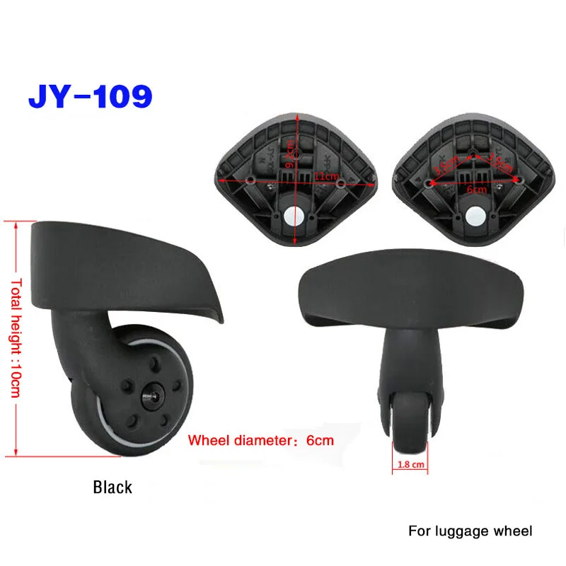 Universal Tire Detachable 360 Double Spinner Bag Travel Parts