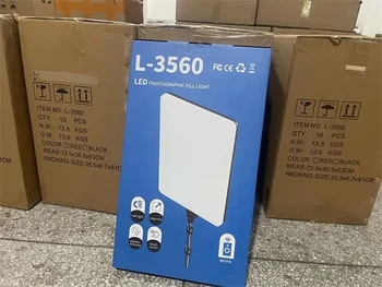 YONGNUO-L-3560 24 Inch LED Video Light 3200k-5700k Studio Photography Fill Lamp Light for Outdoor Video Recording Photography detail image