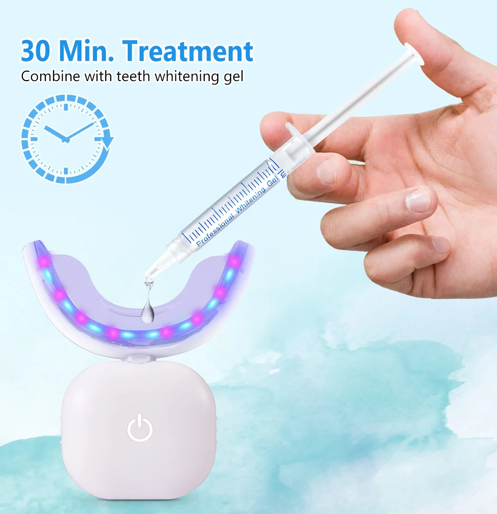 New Arrival Private Logo Whitening Tooth Usb Charging Touch Screen 32