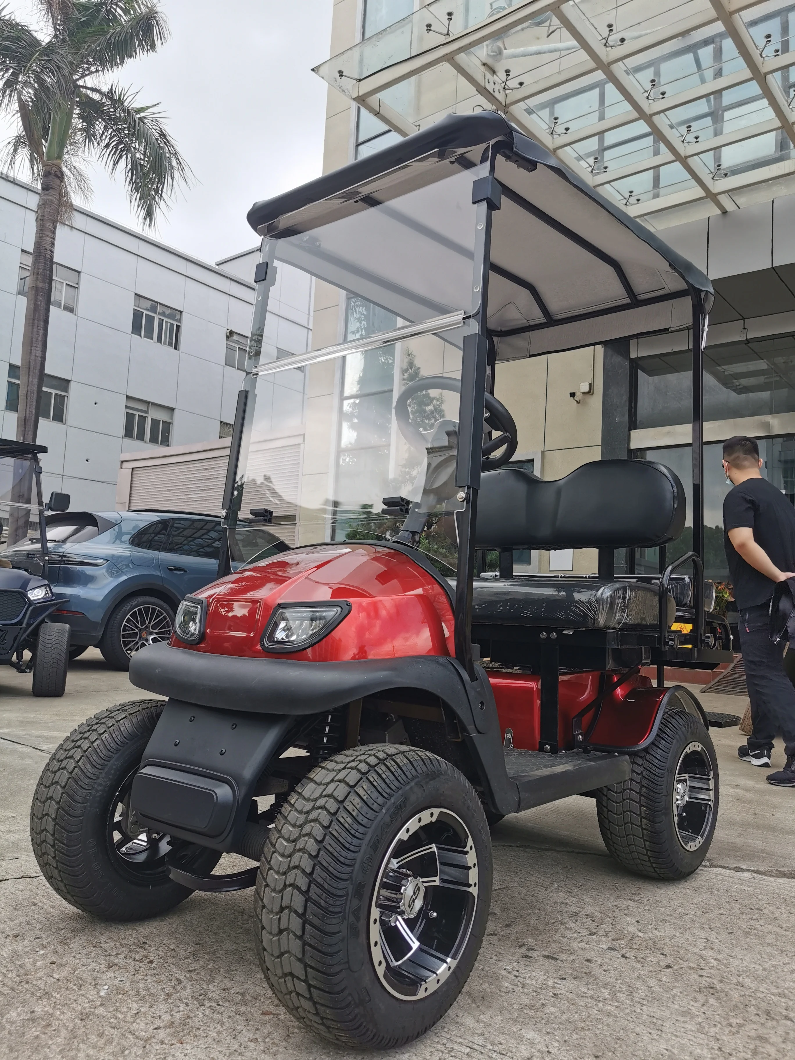 Car Mini Golf Cheap Price Electric Club Car 2 Seater Mini Street Legal