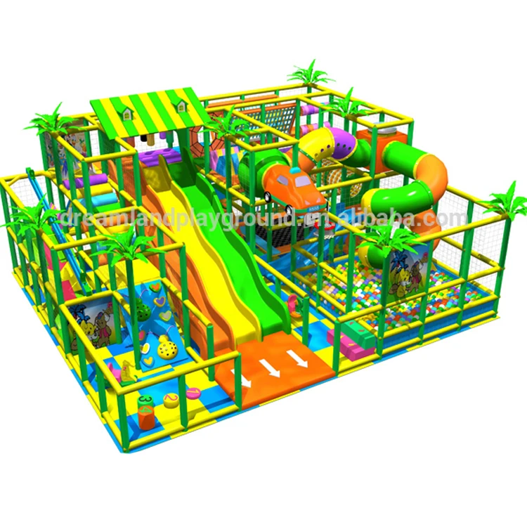Children Commercial Indoor Playground Big Slides For Sale,Soft Play