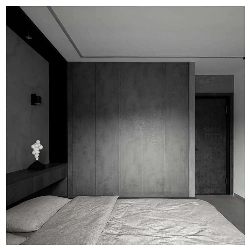 Simple Modular Modern Latest Design Custom Modular Bedroom Wardrobe With Sliding Dressing Mirror Factory Direct