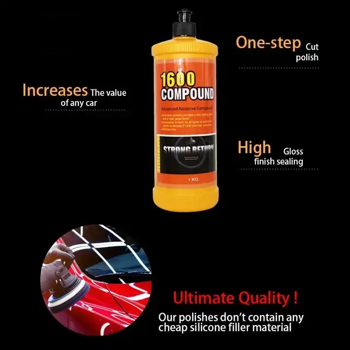 High Gloss One Step Advanced Abrasive Compound Remove 200p And Scratch