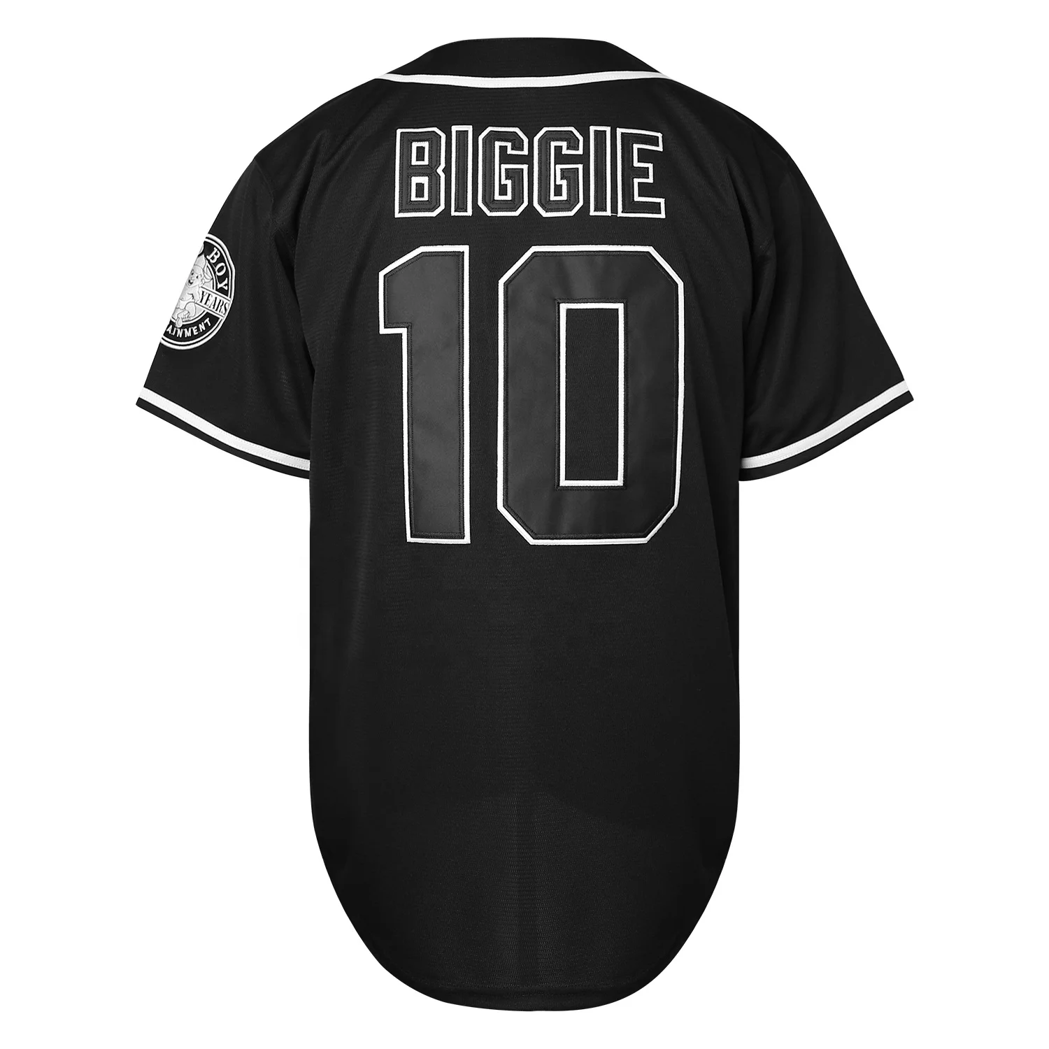 Buy Biggie Smalls Bad Boy Jersey 10 Baseball Shirt for Men Stitched White  Black S-3XL (10 White Stripes, Large) at