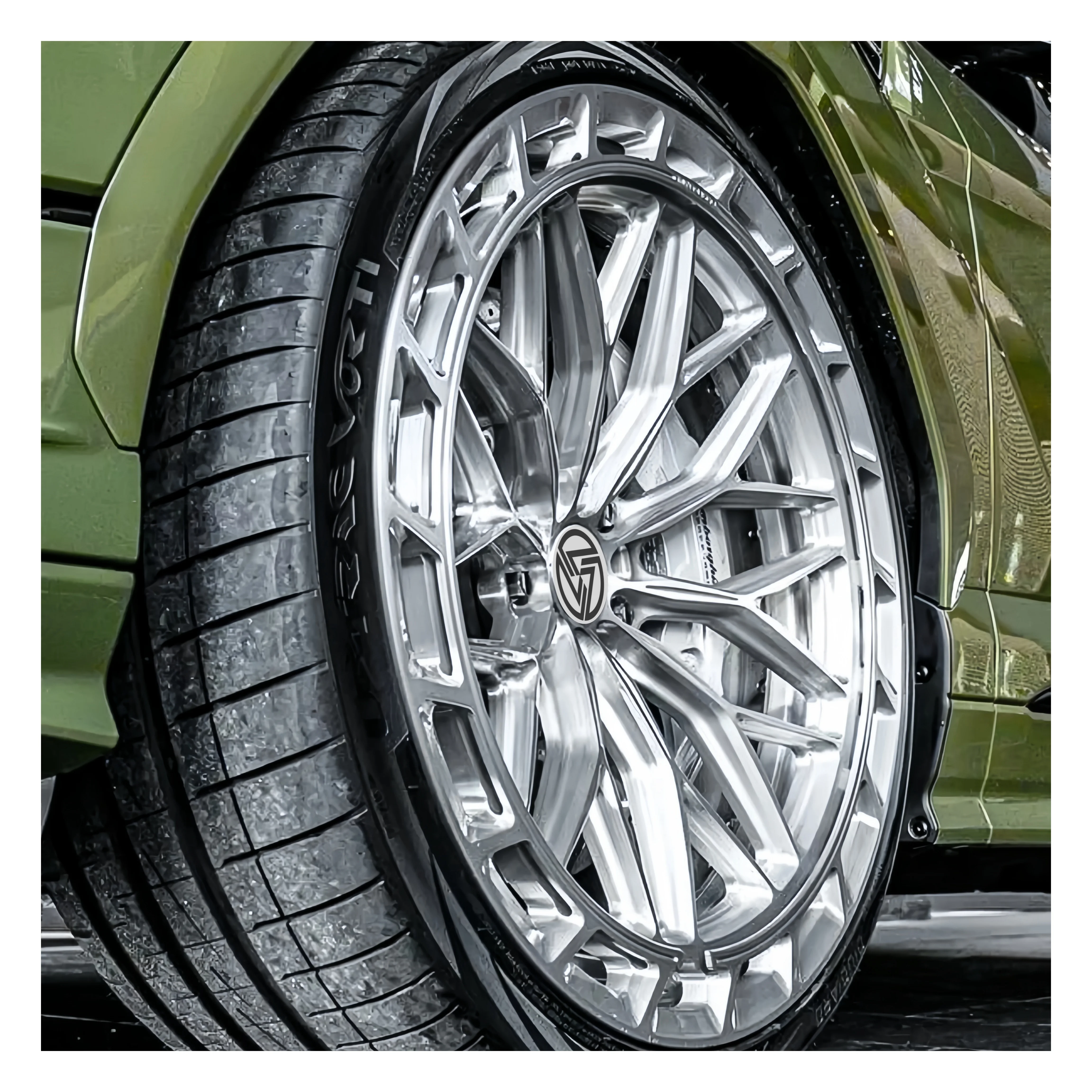 XL Deep Concave 1 Piece Forged Brushed Polished Wheel Hubs 18 19 20 21 22 Inch 5x112 5x 114.3 Wheel for Racing Car Wheel Rims - Image 1