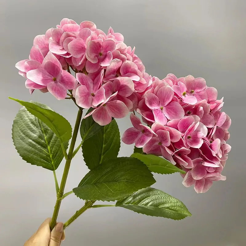 Artificial Hydrangea Ivory Vintage Color Hydrangea Flowers Wholesale