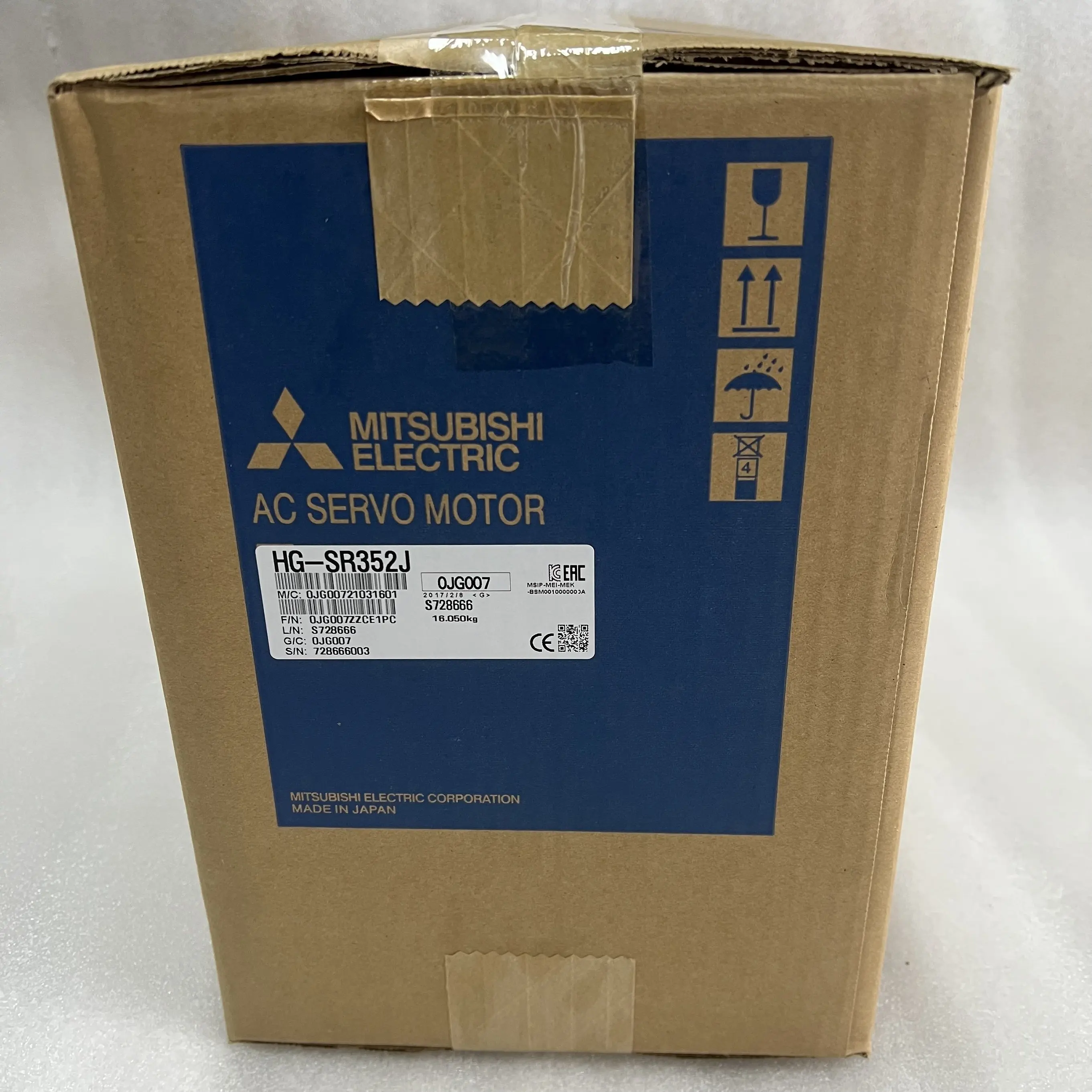 Mitsubishi AC Servo Motor HG-SR352J Mitsubishi AC Servo Motor HG-SR352J