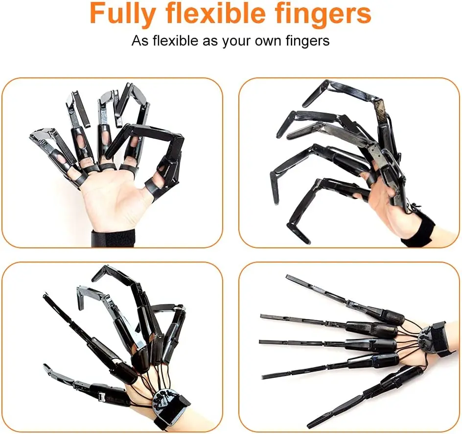 Doigts Articulés Halloween - Extensions Doigts Flexibles Réalistes Pour Cosplay Et Fêtes - 1 Paire