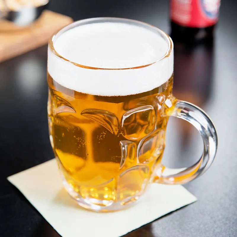 20oz German Dimple Stein Beer Mug With Handle Buy Dimple Beer Mug