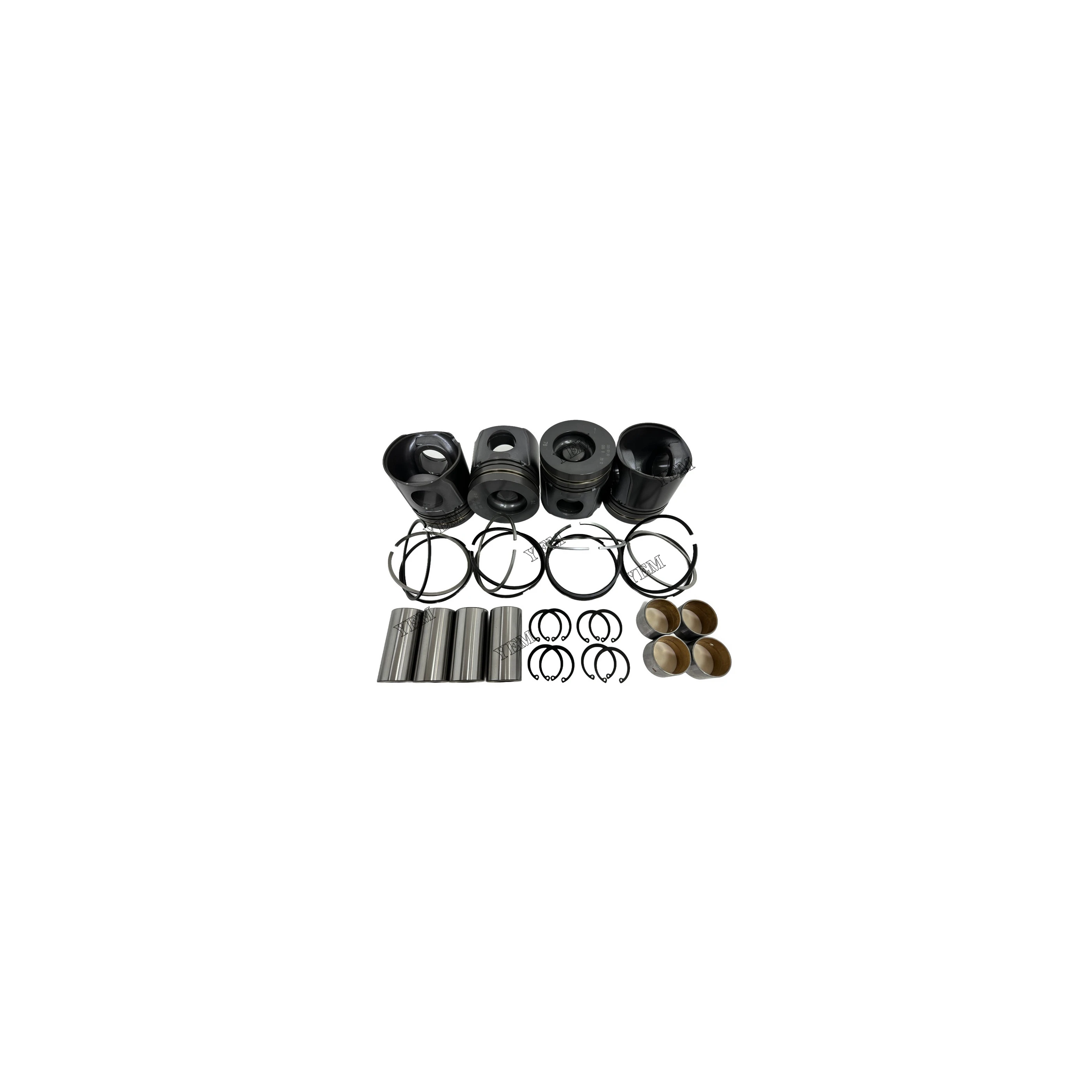 Piston Kit Compatible for SDEC D4114ZG3B Engine Parts