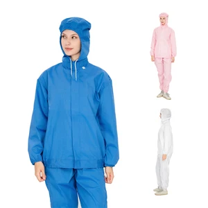 Wholesale Custom Food Factory Uniform Food Processing Factory Work Clothes Dustproof Food Industry Worker Uniform