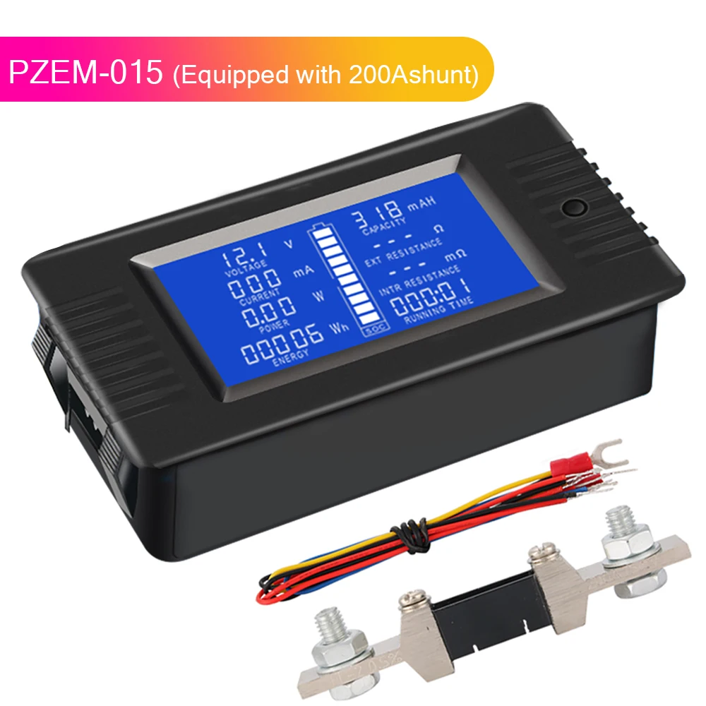 Многофункциональный тестер аккумуляторов 9 в 1, 0-200 А, 0-в