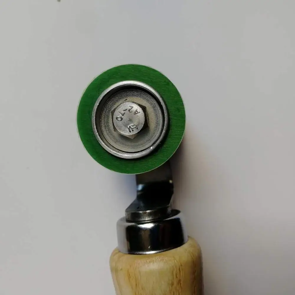 Rodillo De Pistola De Soldar De Plástico Manual Con Ruedas De Silicona De 40 Mm Rodillo De Costura Ristente A Altas Temperaturas Accorios Para Herramientas De Soldadura, Rodillo De Prión Para
