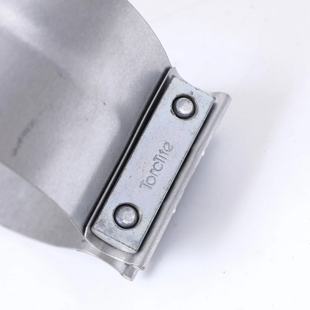 5-дюймовый круговой Соединительный выхлопной ленточный зажим, предварительно сформированный Соединительный зажим из алюминиевой стали для соединения выхлопной трубы с внешним диаметром от 5 до 5