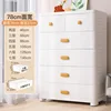 Finition blanc mat de 78 cm de large, doubles tiroirs