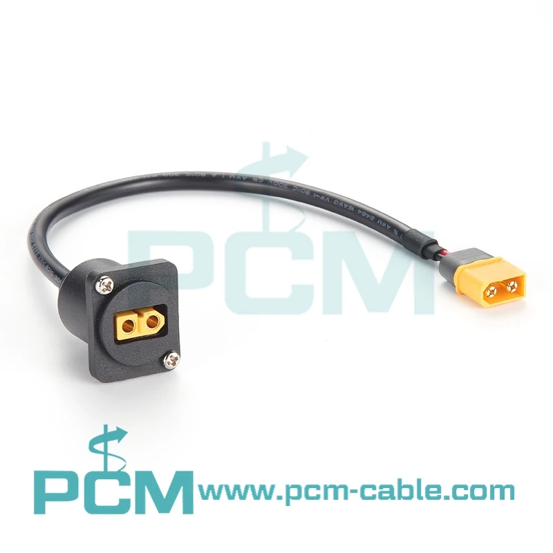 Panel Mount XT60 Charge Extension Cable details