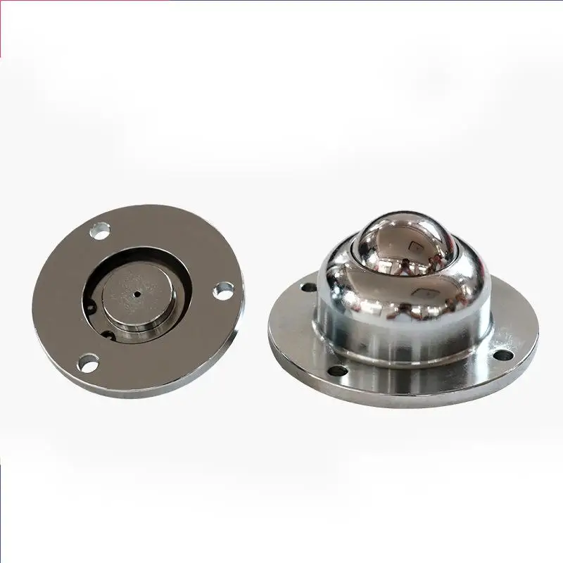 IA19 IA25 IA38 series  Heavy Duty flange Ball Transfer Unit  Bearing System Conveyor Equipment industrial caster universal wheel