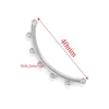Steel silver color-40mm