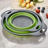 Ensemble 2 pièces rond vert, emballé dans une boîte colorée