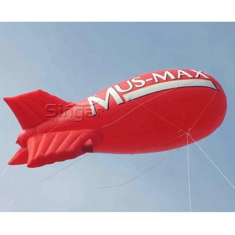 Inflatable Advertising Balloons Blimp Airship Helium Balloon for Promotion