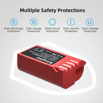KingMa-DC-S5 High Capacity Replacement 2400mAh for S5 GH5 Mark II DMW-BLK22 BLK22 Camera Battery detail image