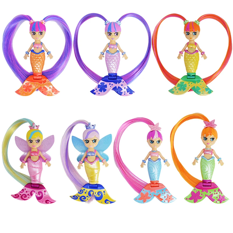 Продажа с завода, дешевые пластиковые игрушки, оптовая продажа, игрушка Русалка для девочек