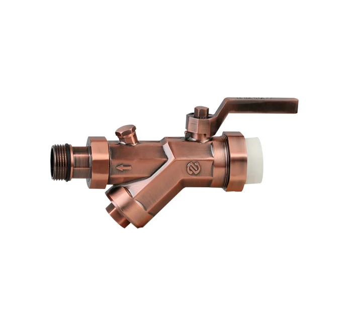 Brass Strainer Union Ball Valve Top Quality 1" Normal Temperature Low Temperature Manual M