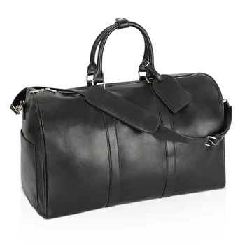 Custom Weekender Overnight Bag Waterproof Leather Large Carry On Bag ...