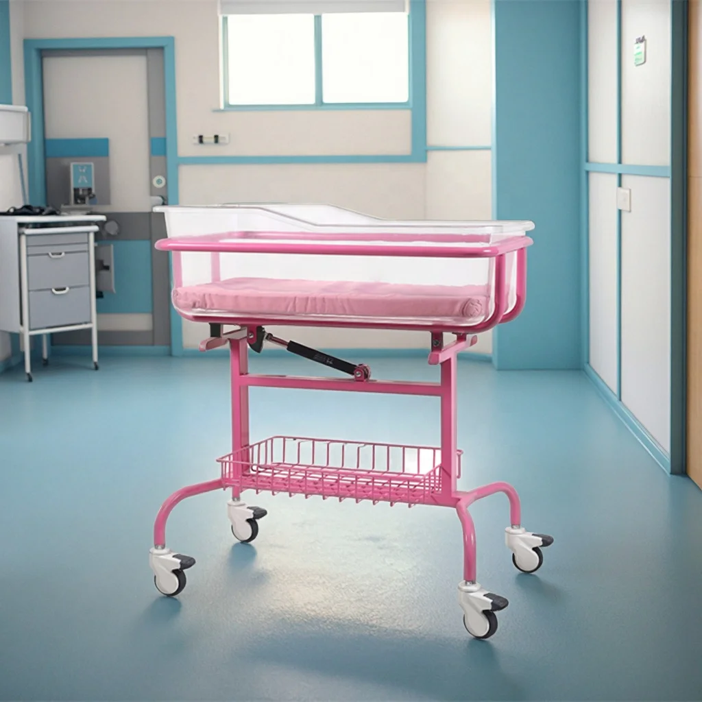Cold Rolled Steel & SUS304 Modern Hospital Bed Infusion Function Foldable Durable Multi-Function Trolley for Hotel and Gym Use 3
