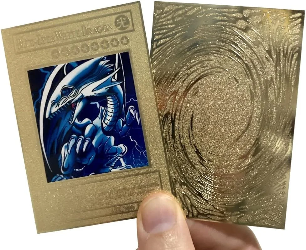 gold metal yugioh cards Support Customization Styles Dark Magician Gold Metal Yugioh Card|  Alibaba.com